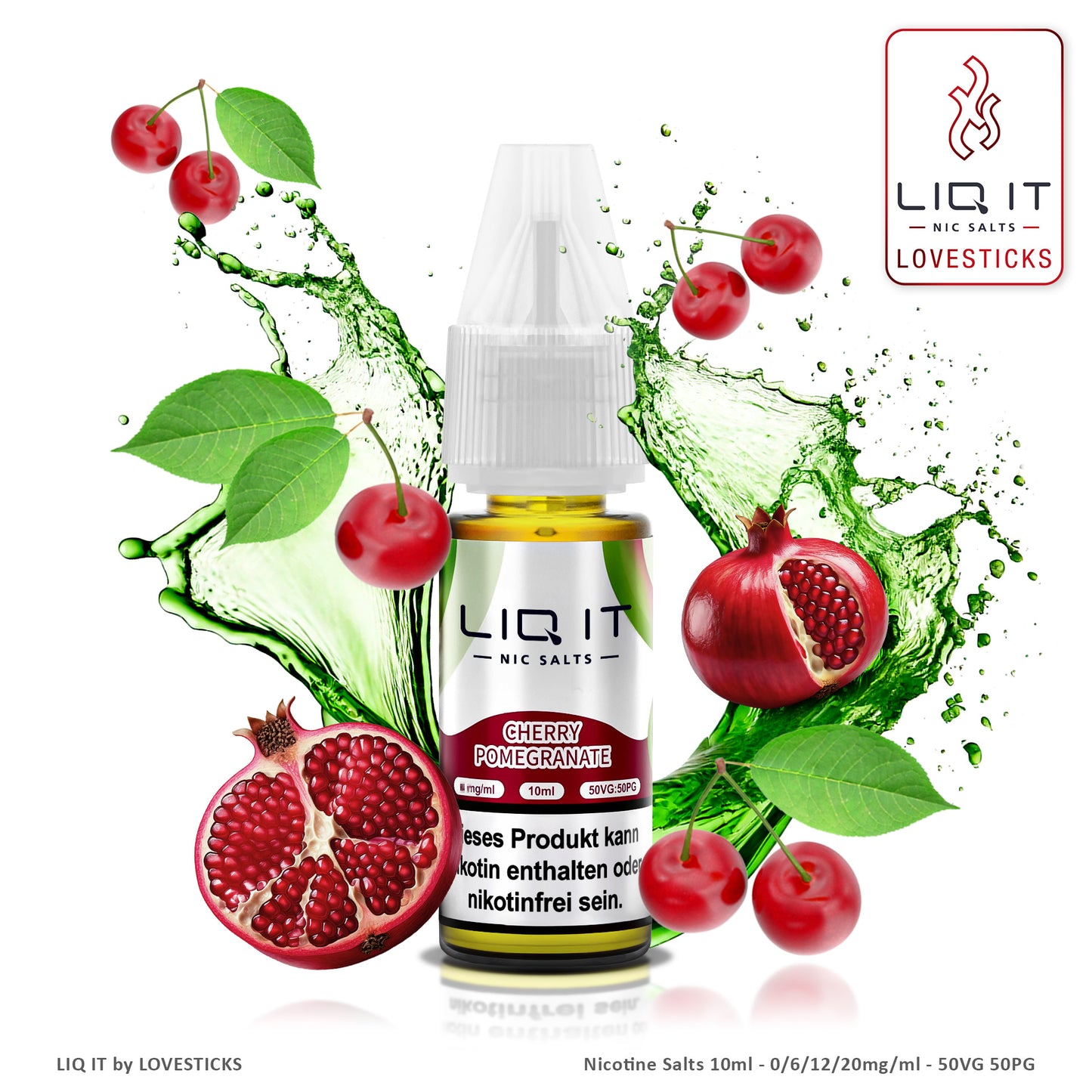 CHERRY POMEGRANATE - LIQIT 0MG/ML ohne Nikotin