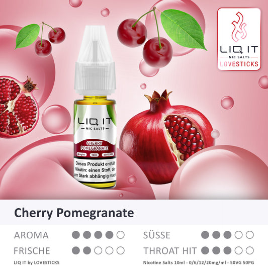 CHERRY POMEGRANATE - LIQIT 0MG/ML ohne Nikotin