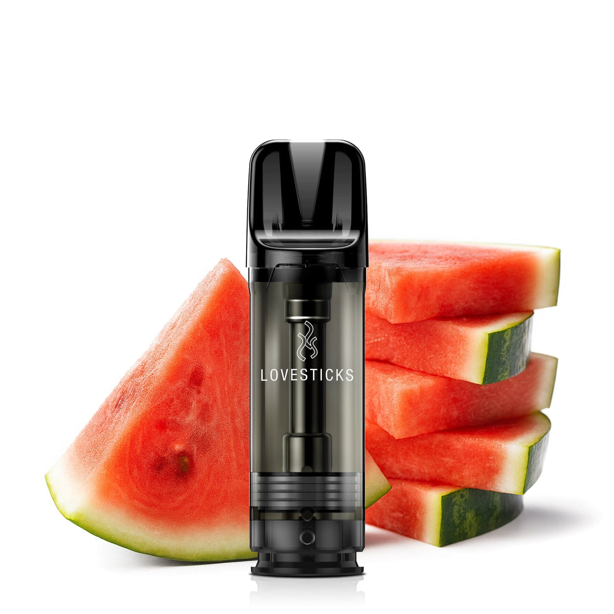 LUVA&CO Prefilled Pod Watermelon, einzelner Pod mit 20 mg/ml Nikotinsalz vor Wassermelone